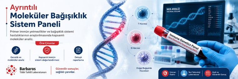 Ayrıntılı Moleküler Bağışıklık Sistem Paneli