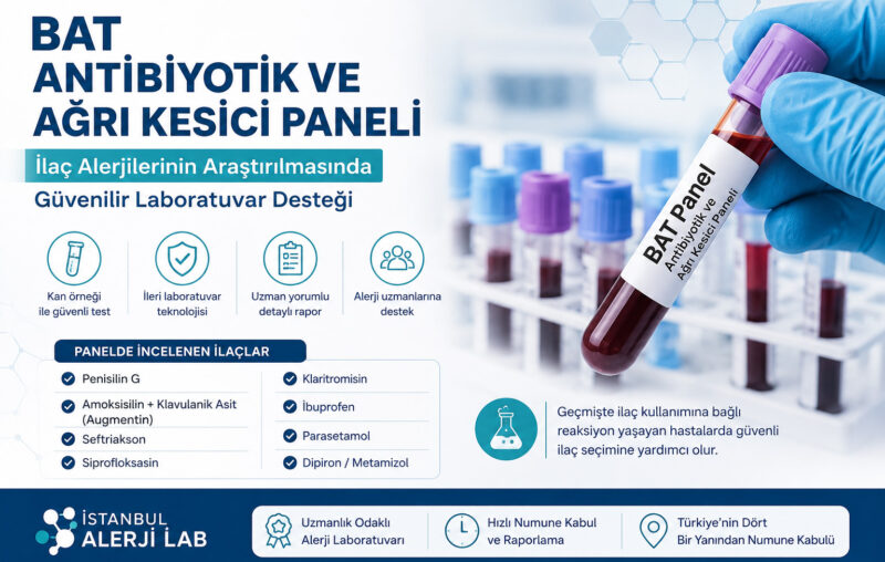 BAT Antibiyotik ve Ağrı Kesici Paneli