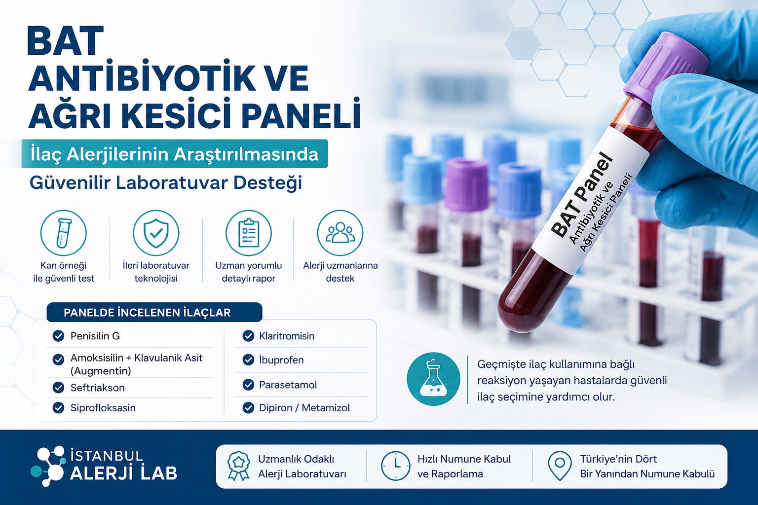 BAT Antibiyotik ve Ağrı Kesici Paneli