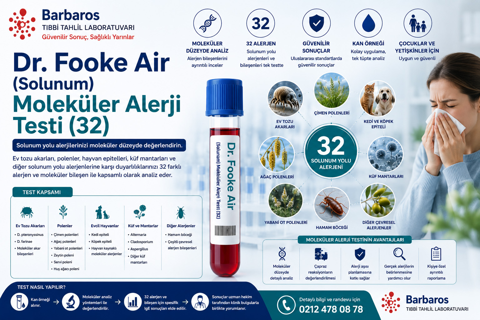 Dr. Fooke Air (Solunum) Moleküler Alerji Testi (32)