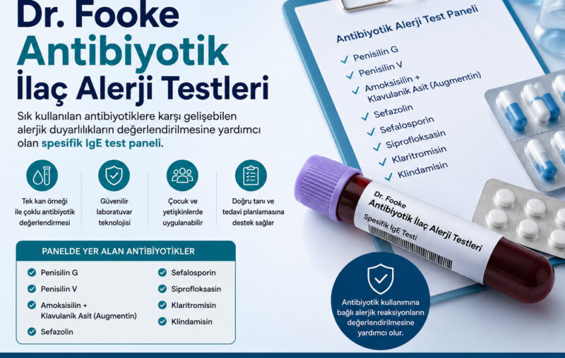 Dr. Fooke Antibiyotik İlaç Alerji Testleri