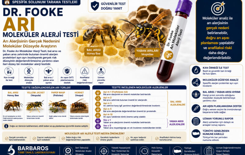 Dr. Fooke Arı Moleküler Alerji Testi