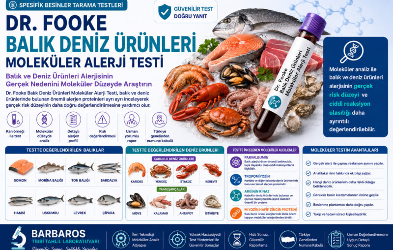 Dr. Fooke Balık Deniz Ürünleri Moleküler Alerji Testi
