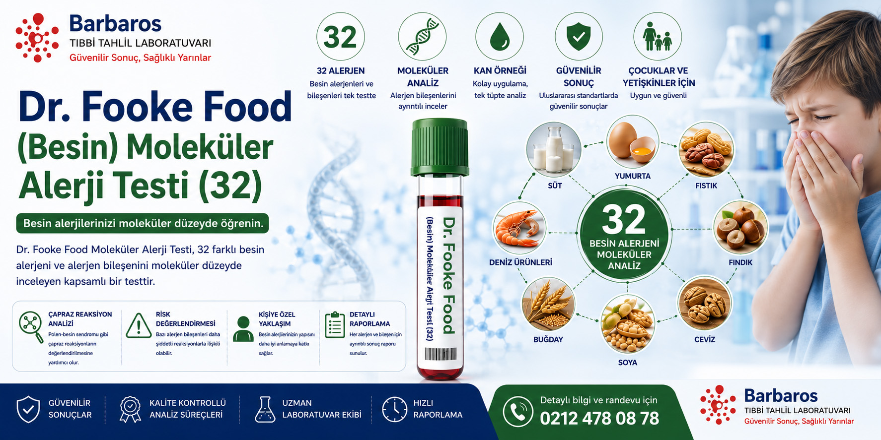 Dr. Fooke Food (Besin) Moleküler Alerji Testi (32)
