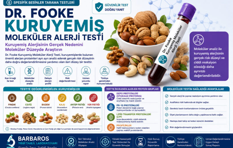 Dr. Fooke Kuruyemiş Moleküler Alerji Testi