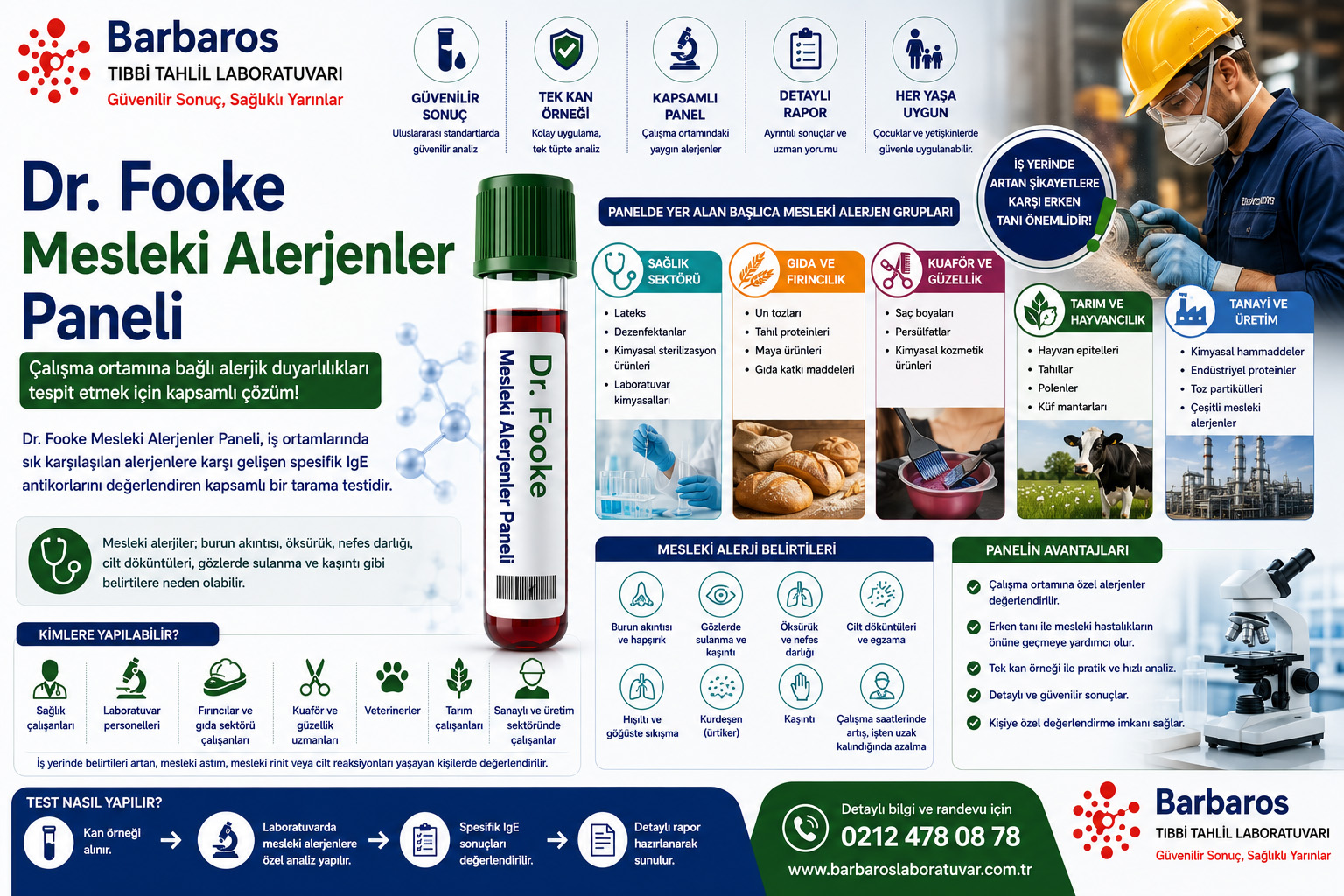 Dr. Fooke Mesleki Alerjenler Paneli