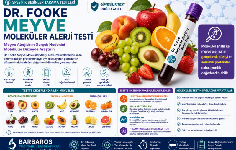 Dr. Fooke Meyve Moleküler Alerji Testi