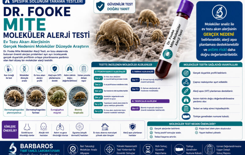 Dr. Fooke Mite Moleküler Alerji Testi