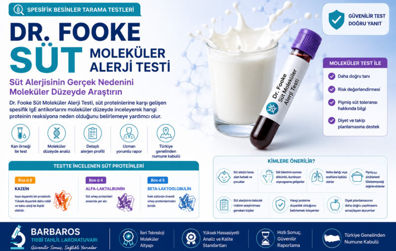 Dr. Fooke Süt Moleküler Alerji Testi